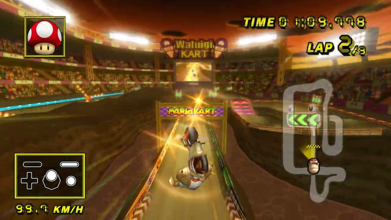 [MKW WR] GCN Waluigi Stadium (No Glitch) - 1:47.732