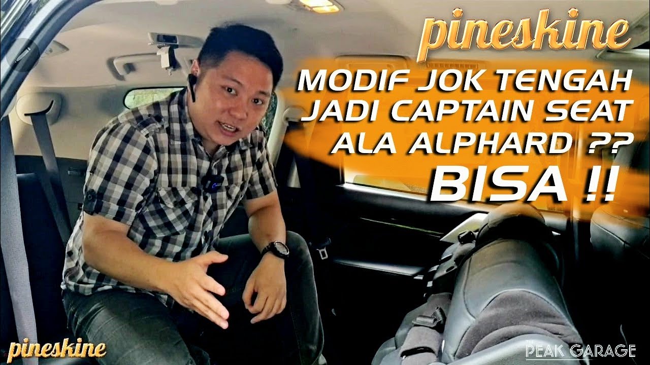 Review Modifikasi Jok Tengah / Jok Baris 2 Mobil Kamu Jadi CAPTAIN SEAT by Pineskine Semarang