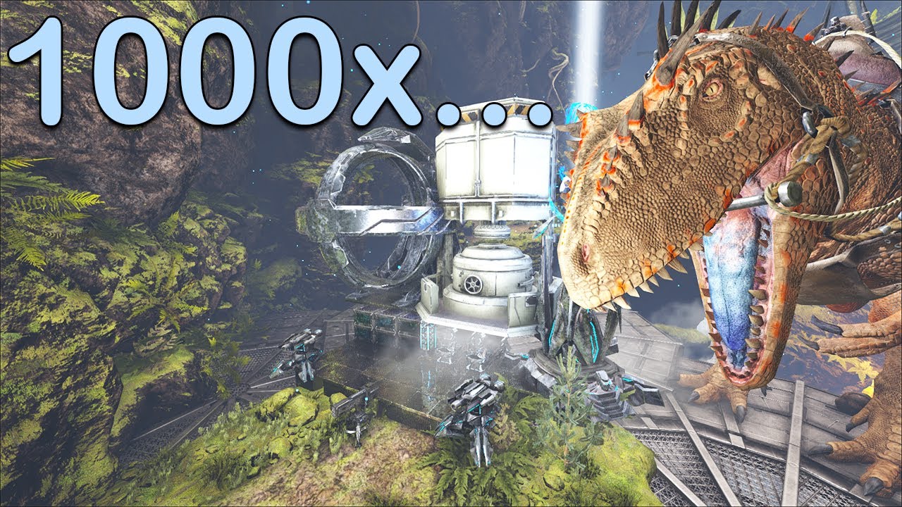 Raiding On Ark But Its a 1000x FIbercraft! This Happens...