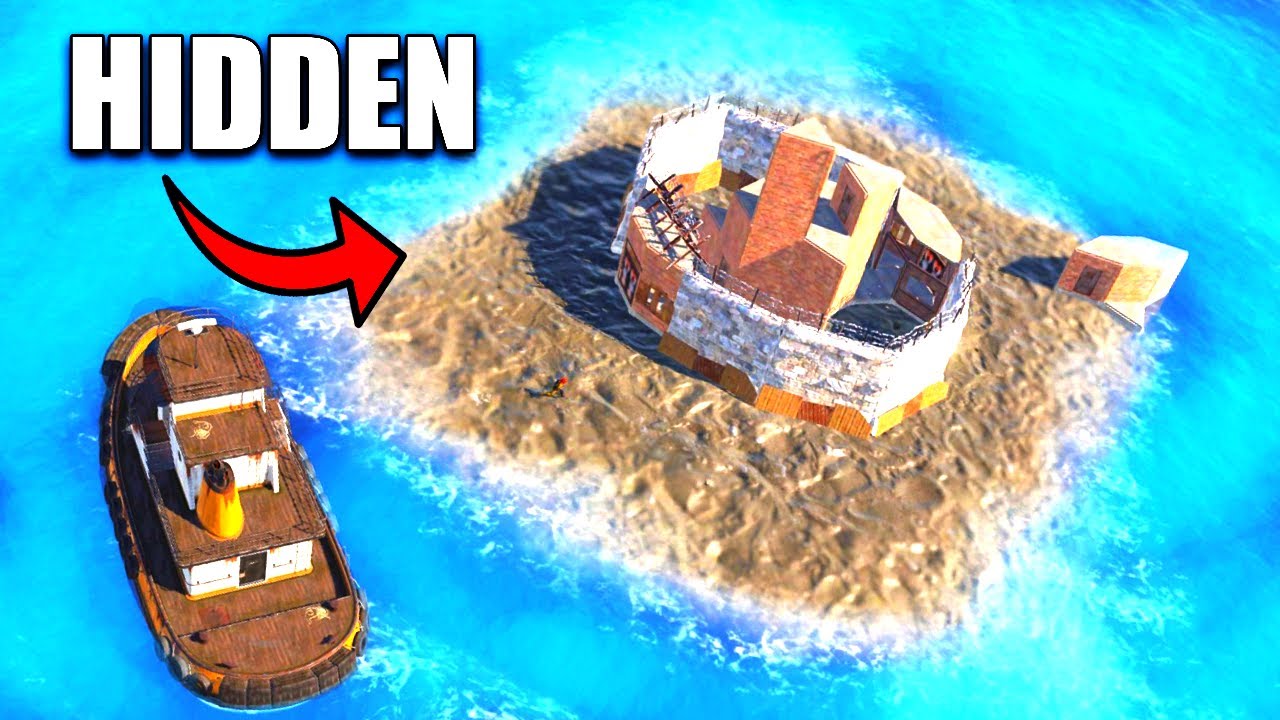 We Built On The Most PERFECT HIDDEN ISLAND in Rust