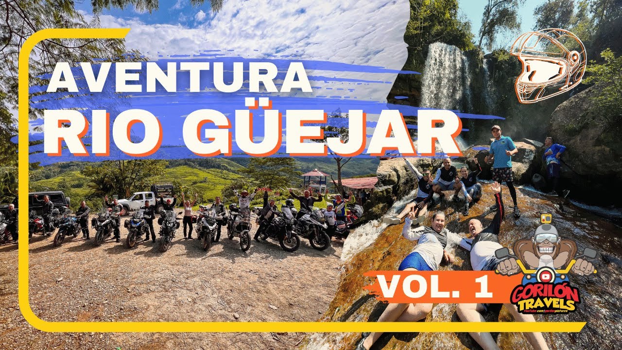 AVENTURA EN MOTO  AL RÍO GÜEJAR -LEJANIAS Y MESETAS - META
