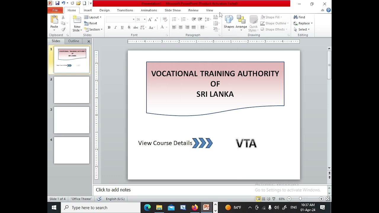 Microsoft Power Point Practical Paper Discussion