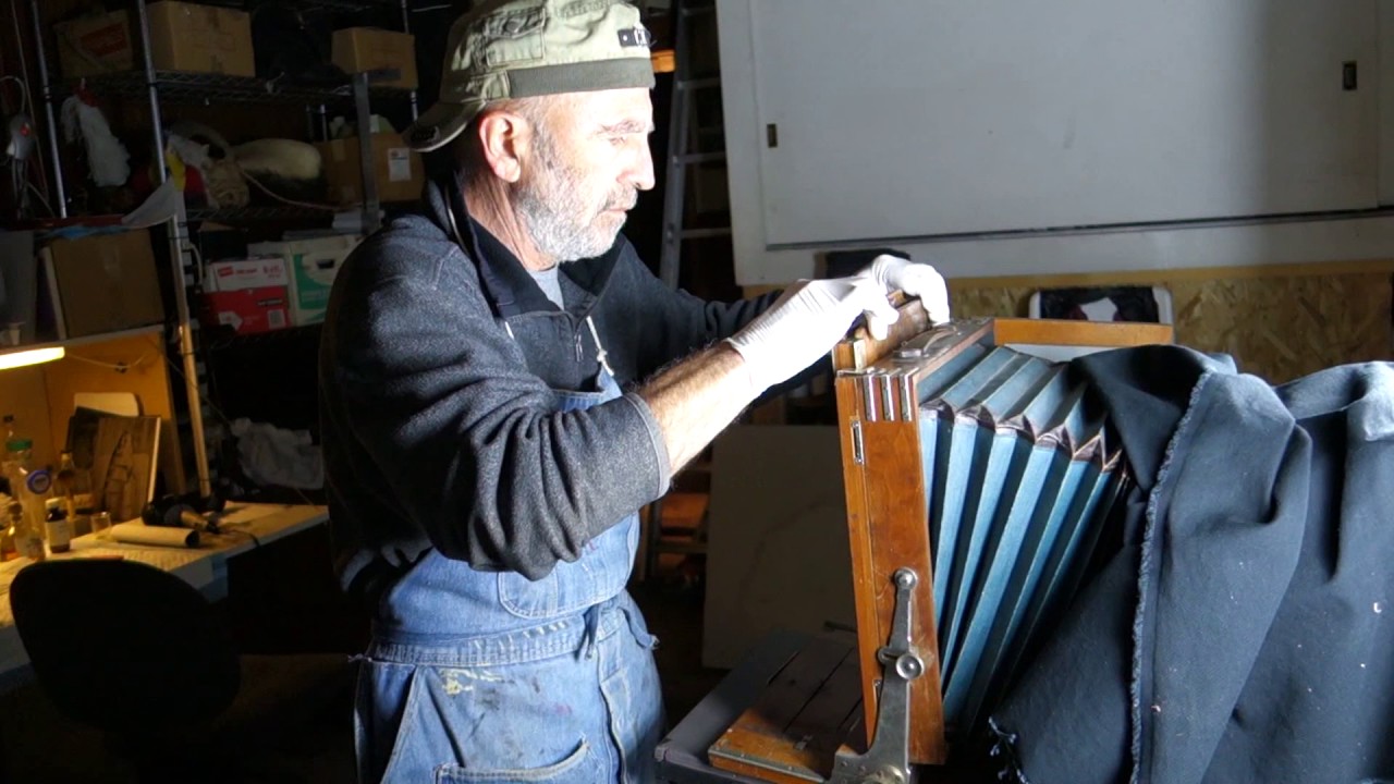 Wet palette collodion process - Tintype by Hayk Adamyan