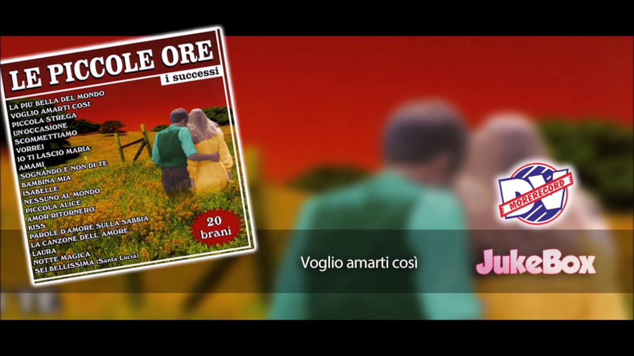 Le Piccole Ore - Voglio amarti cosi (Official Audio)