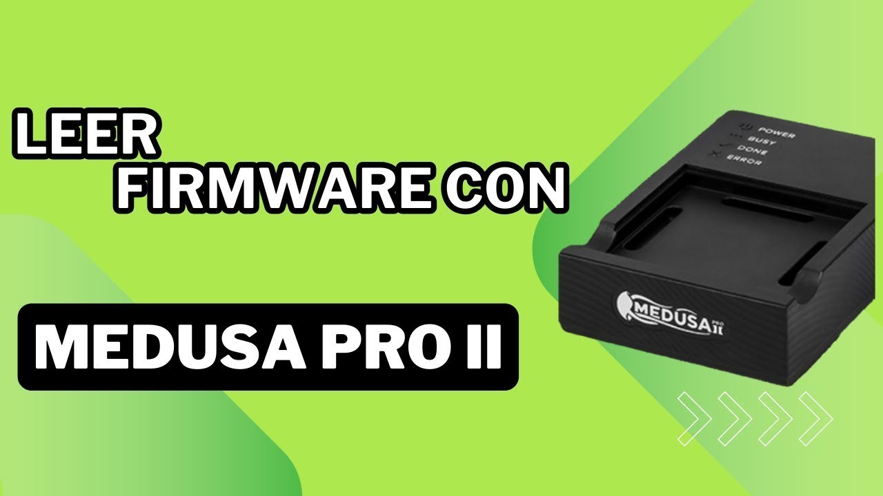 Leer Firmware de eMMC con Medusa Pro II
