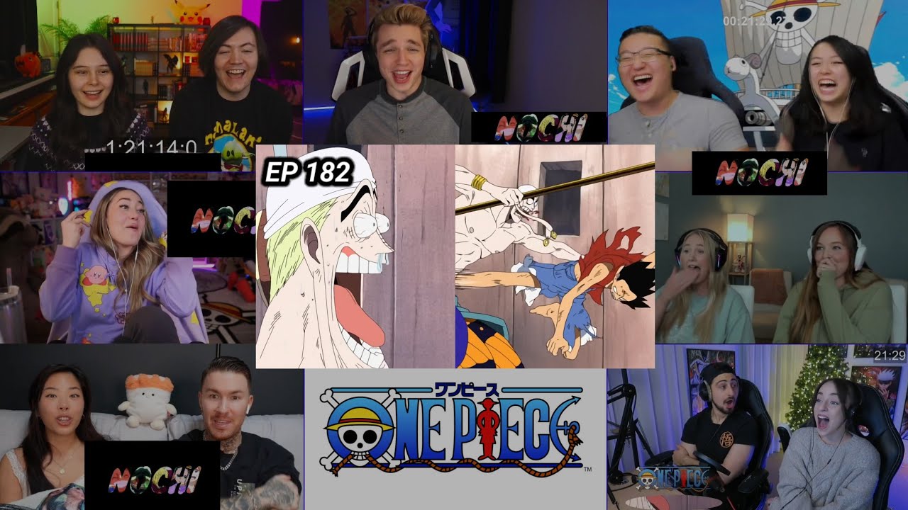 One Piece | Lightning Doesn't Work on Luffy! Eneru's Natural Enemy!? | Episode 182 | Reaction Mashup