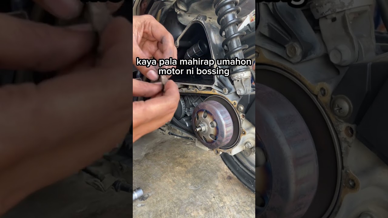 CVT cleaning/inspection #mechanic #hondabeat #cvtips