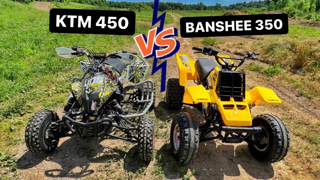 BANSHEE 350 vs KTM 450: The Ultimate Adventure