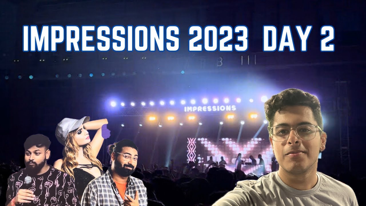 CELEBRITY PERFORMANCES ON IMPRESSIONS'23 DAY 2 ft @raviguptacomedy @laughwithshivansh | JIIT NOIDA