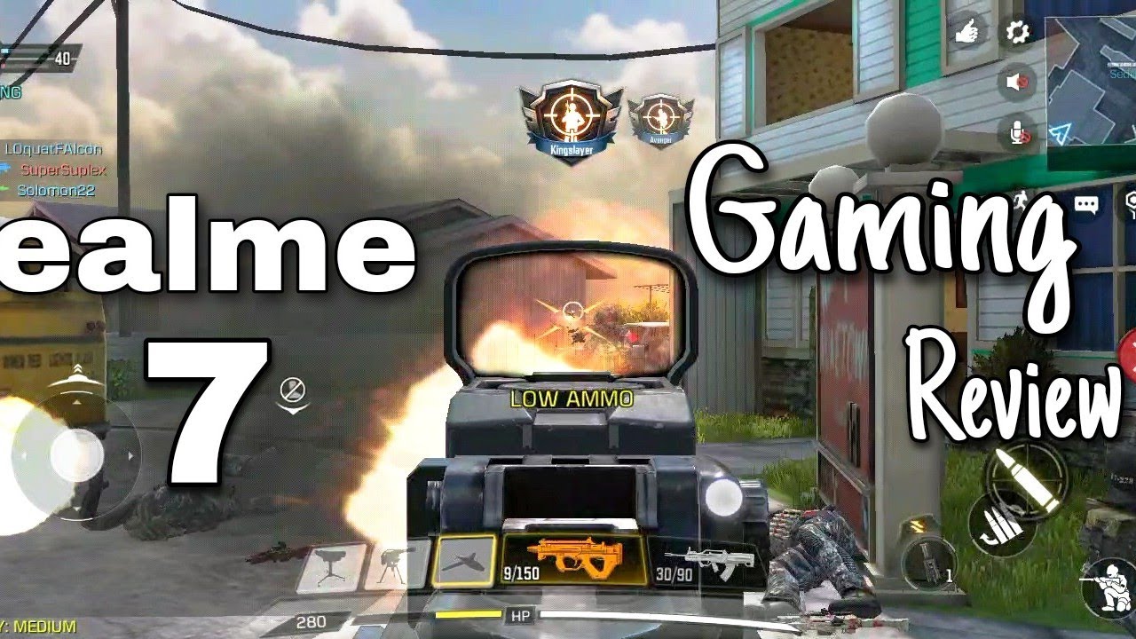 Realme 7 Gaming Test | Realme 7 Call Of Duty Mobile Game test | Helio G95 Gaming Test COD Mobile
