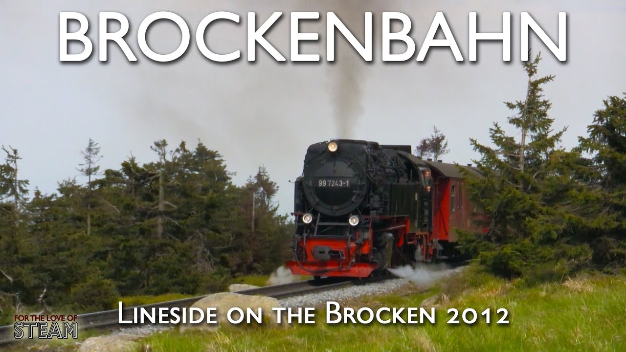 Brockenbahn Lineside: Final Ascent and the Goetheweg (May 2012)
