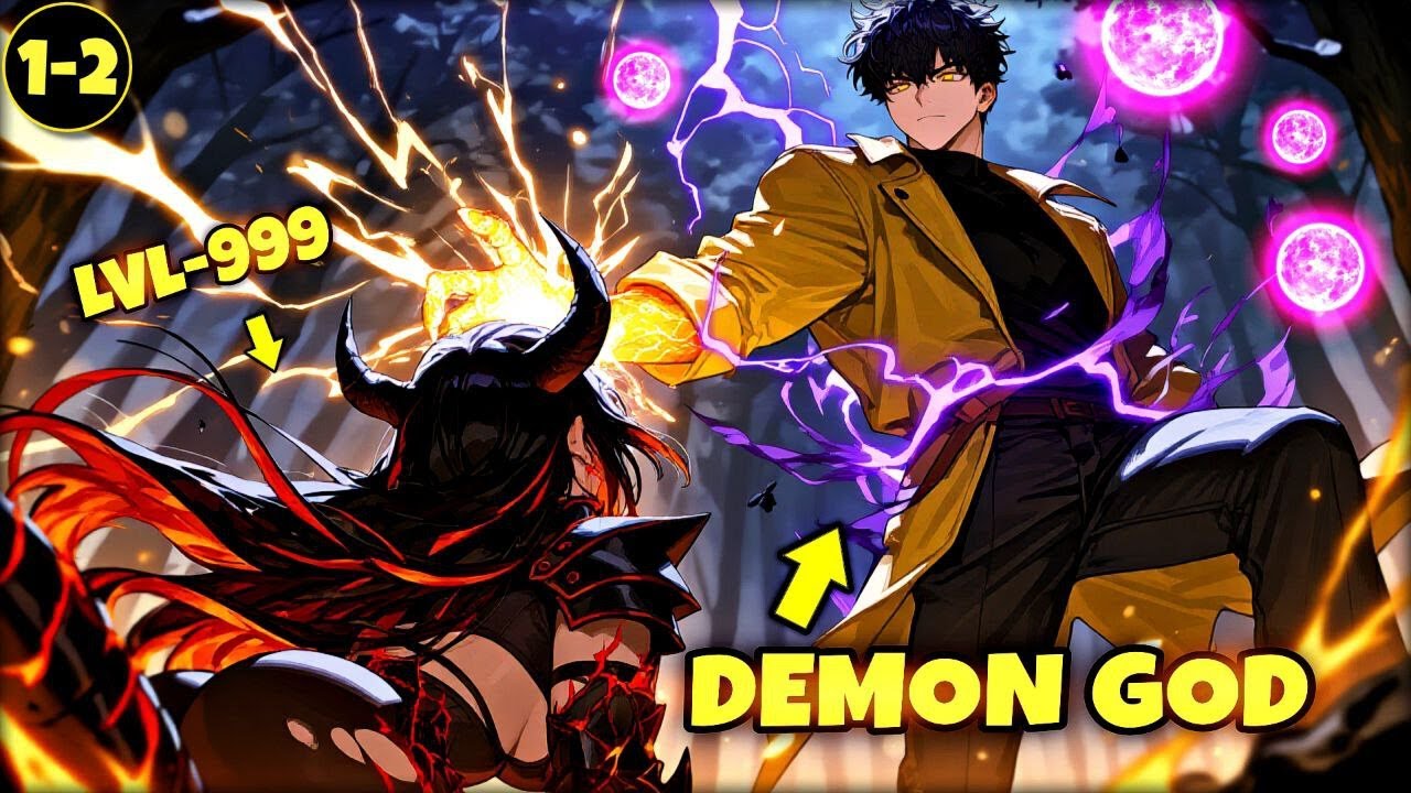(1-2) He Eats The Demons And Steals Their Abilities To Become The Demon God! | Manhwa Recap