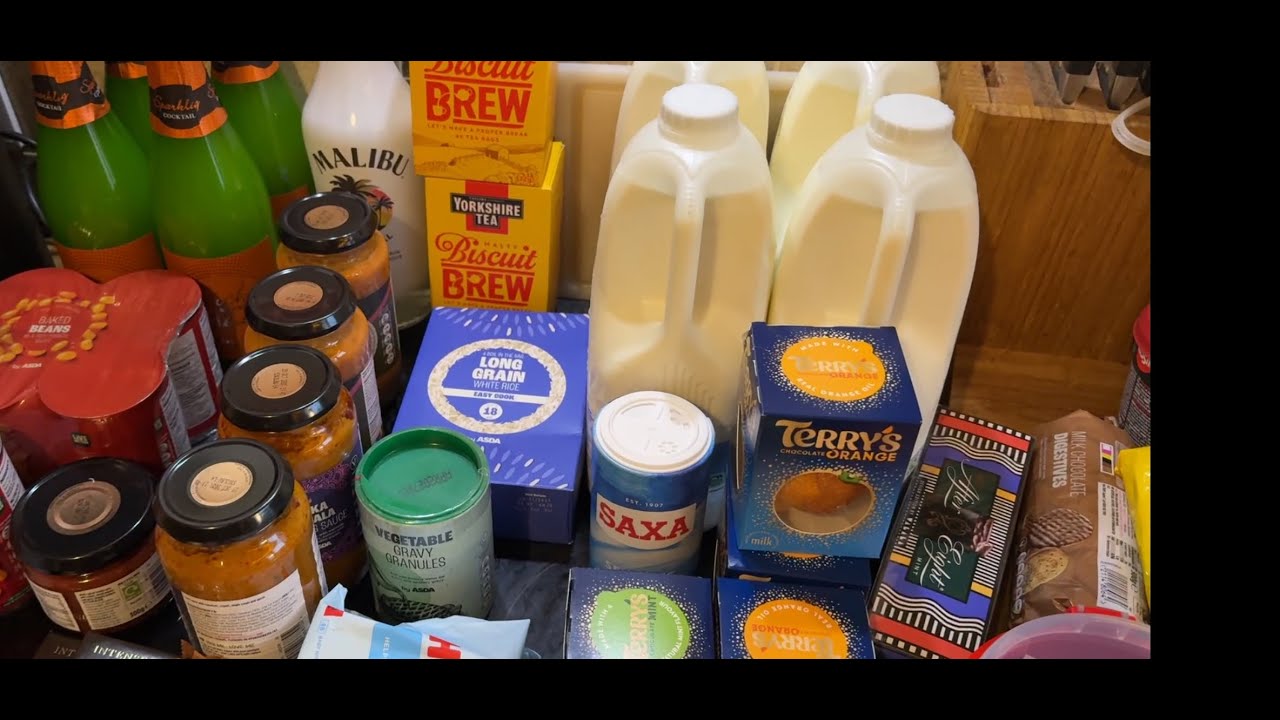 Продуктовый магазин № 37 - с ценами - Большая семья из 7 человек - Покупки продуктов к Рождеству