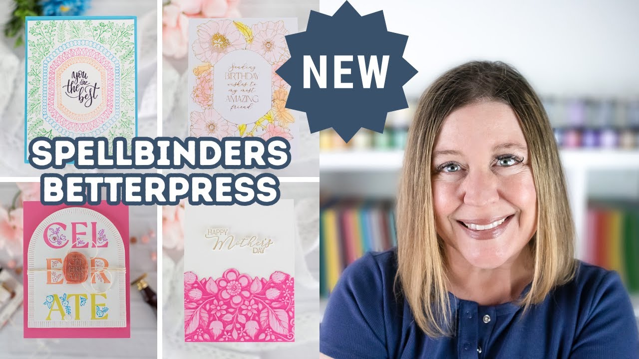 NEW Spellbinders BetterPress Collections
