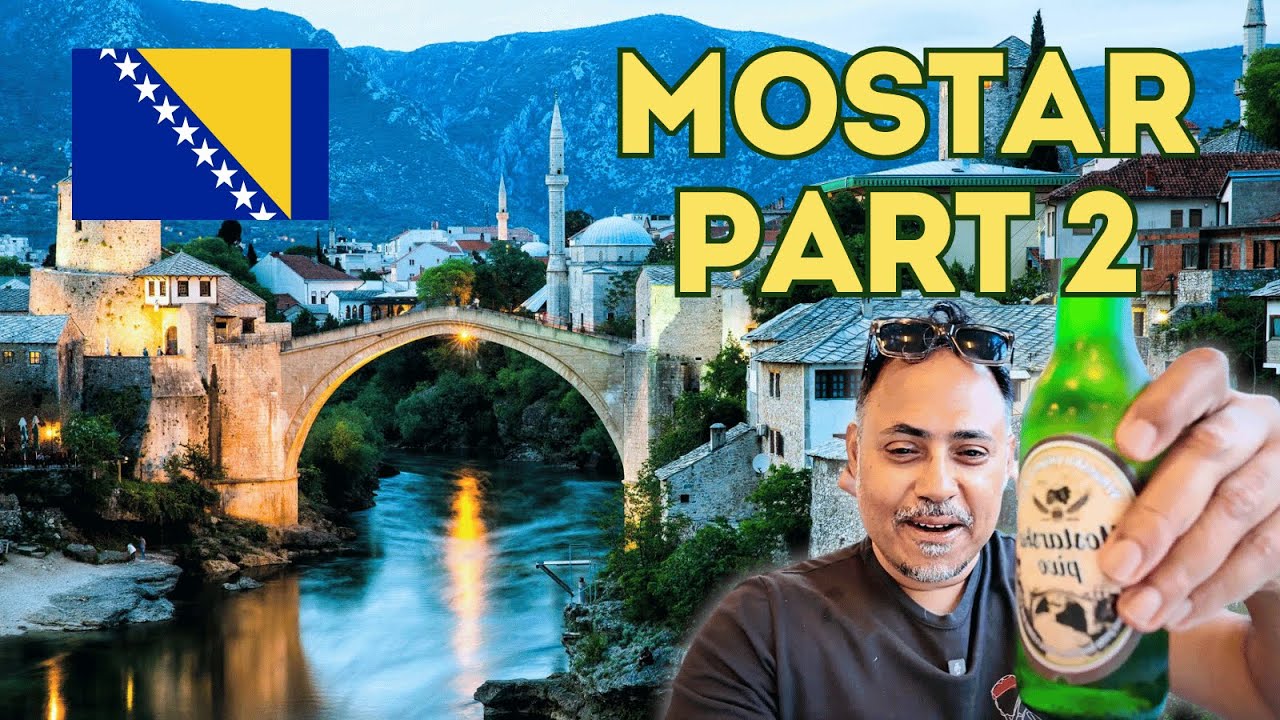 Is Mostar the most picturesque place in Bosnia & Herzegovina? 🇧🇦