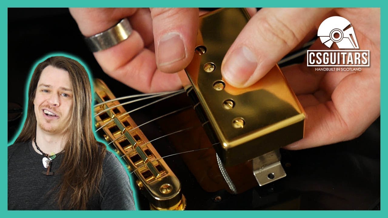 Installing Pickup Covers and Gold Hardware | Gibson 'Golden' Gothic Flying V