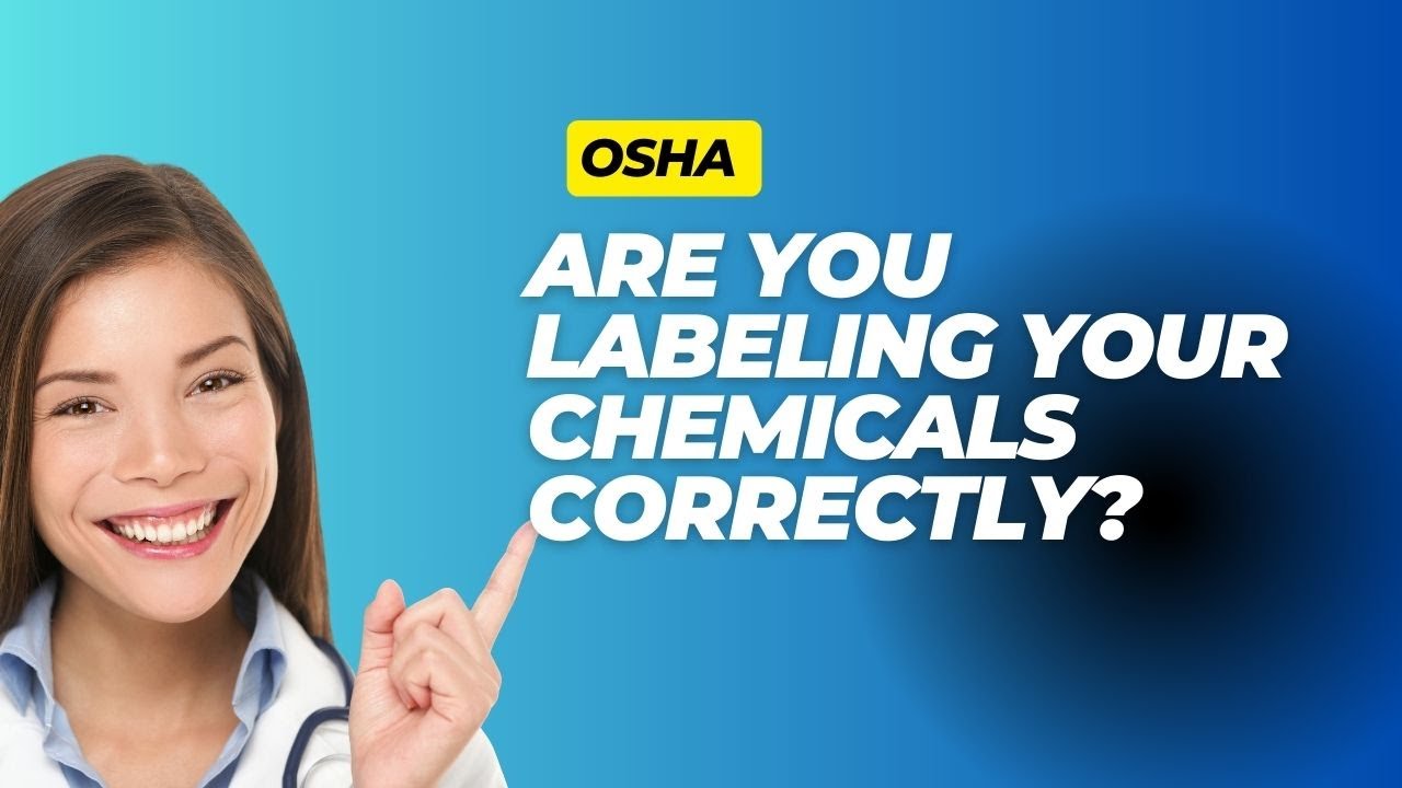How to Label your Chemicals so you don't get fined!! GHS labels and OSHA requirements
