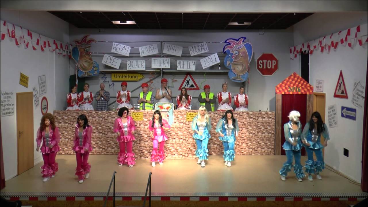 Karnevalverein Rhodter Wämscht Schautanz Disco 2016