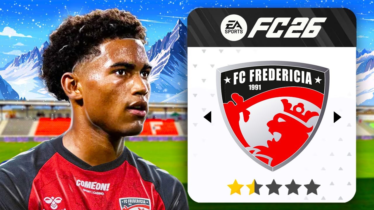 Je reconstruis la PIRE ÉQUIPE du DANEMARK sur FC 26 !
