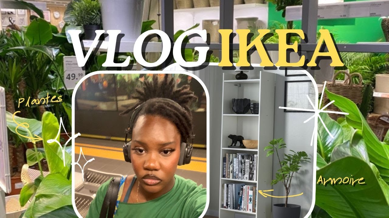 VLOG IKEA : JE REDÉCORE MA CHAMBRE 