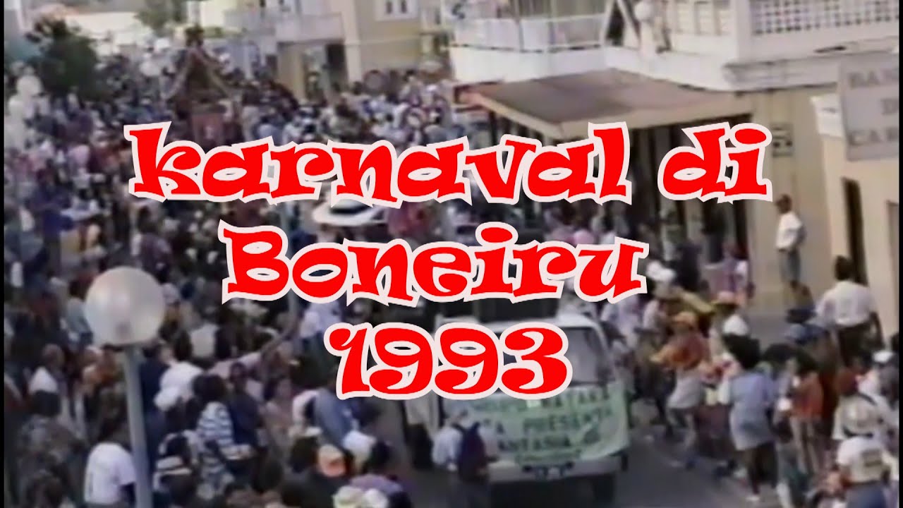 BONOCHI KORSOu  KARNAVAL 1993 BONAIRE