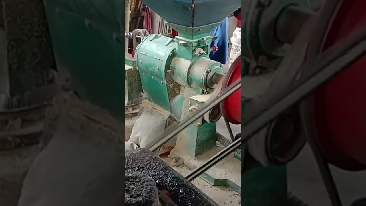 mesin penggilingan padi yang unik bisa meringankan tenaga menjadi ringan