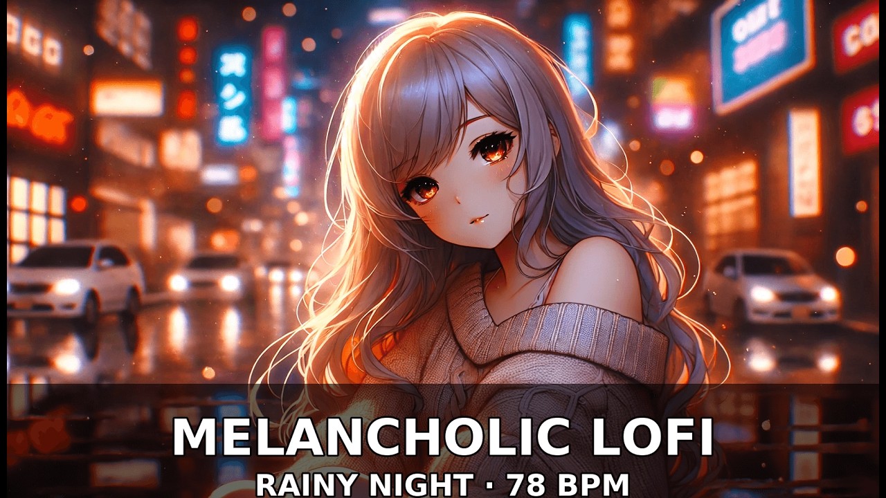 Melancholic Lofi | Rainy Night &middot; Soft Rhodes (78 BPM)