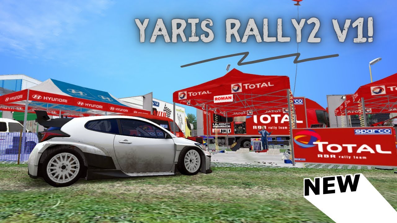 Yaris Rally2 First shakedown Test !