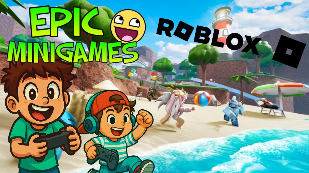 🎮Caos y Diversion en Roblox: jugando epicminigames 😂 #shorts #shortsfeed