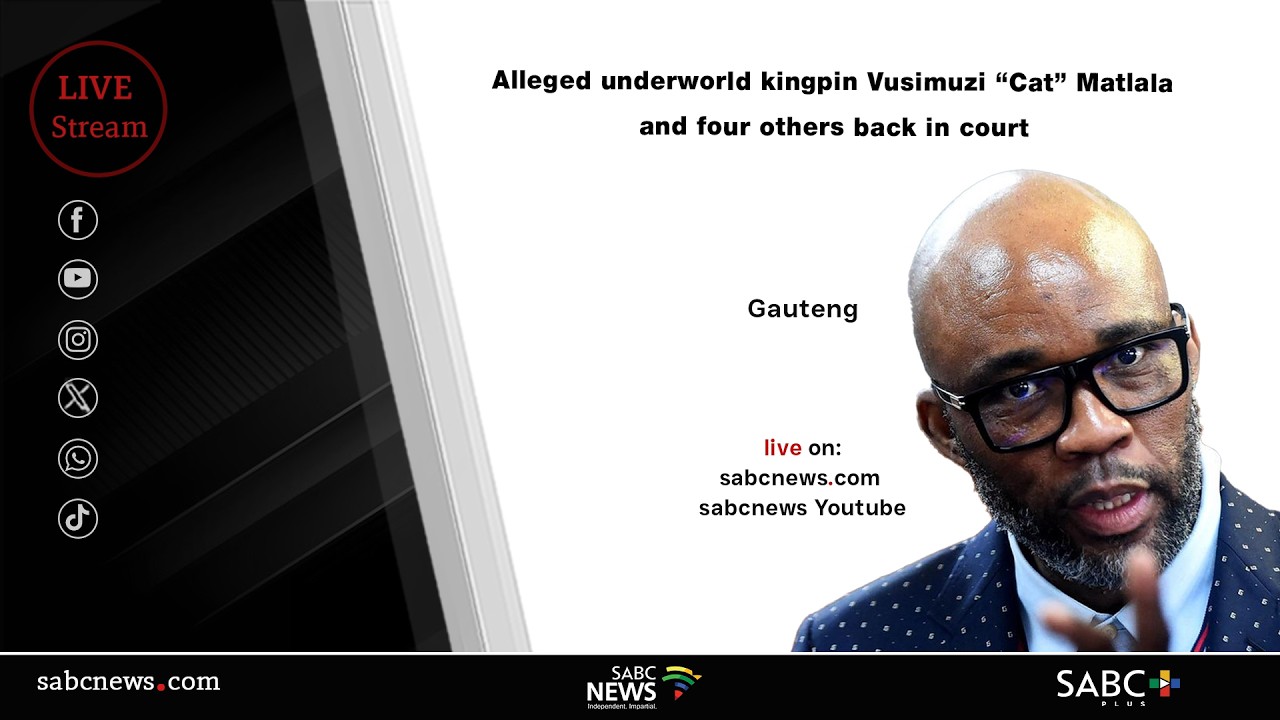 Alleged underworld kingpin Vusimuzi Matlala and four others back in court