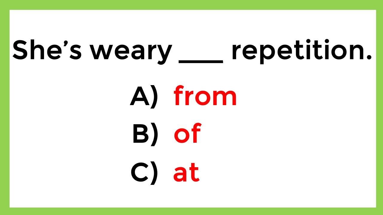 Ultimate Mixed Grammar Quiz | Will You Get Every Question Right?