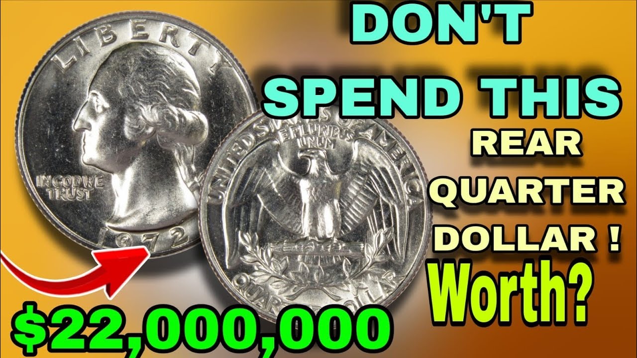 1972 Washington Quarter Dollar Coin – United States Liberty | Rare Vintage US Coin