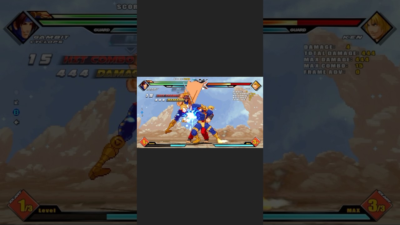 When Cyclops and Gambit Team Up&hellip; #capcom x #marvel x #xmen