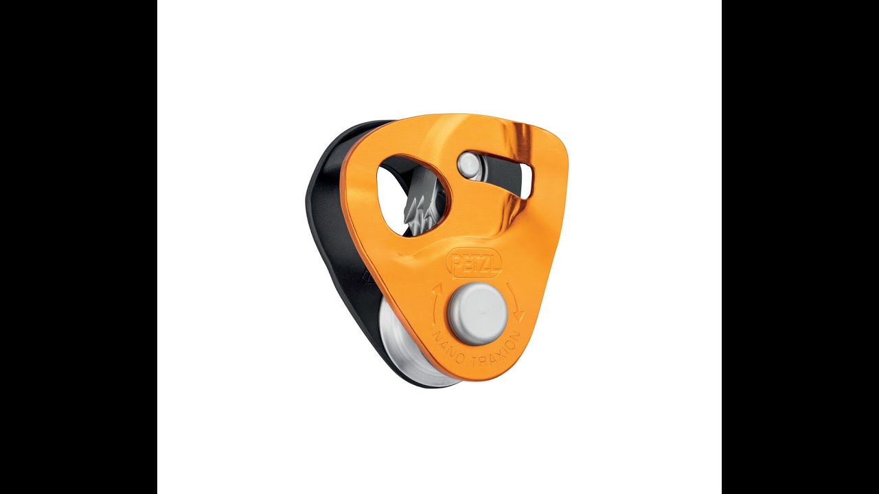 Polea NANO TRAXION de PETZL: Ligera y Eficiente para Rescates y Maniobras en Altura
