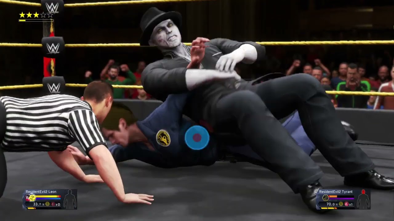 WWE 2K20 Resident Evil 2-Leon vs. Tyrant