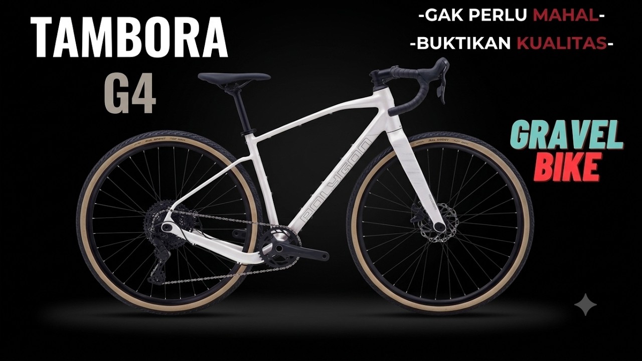Mencari Sepeda Gravel Ideal? Ini Dia Review Mendalam Polygon Tambora G4!