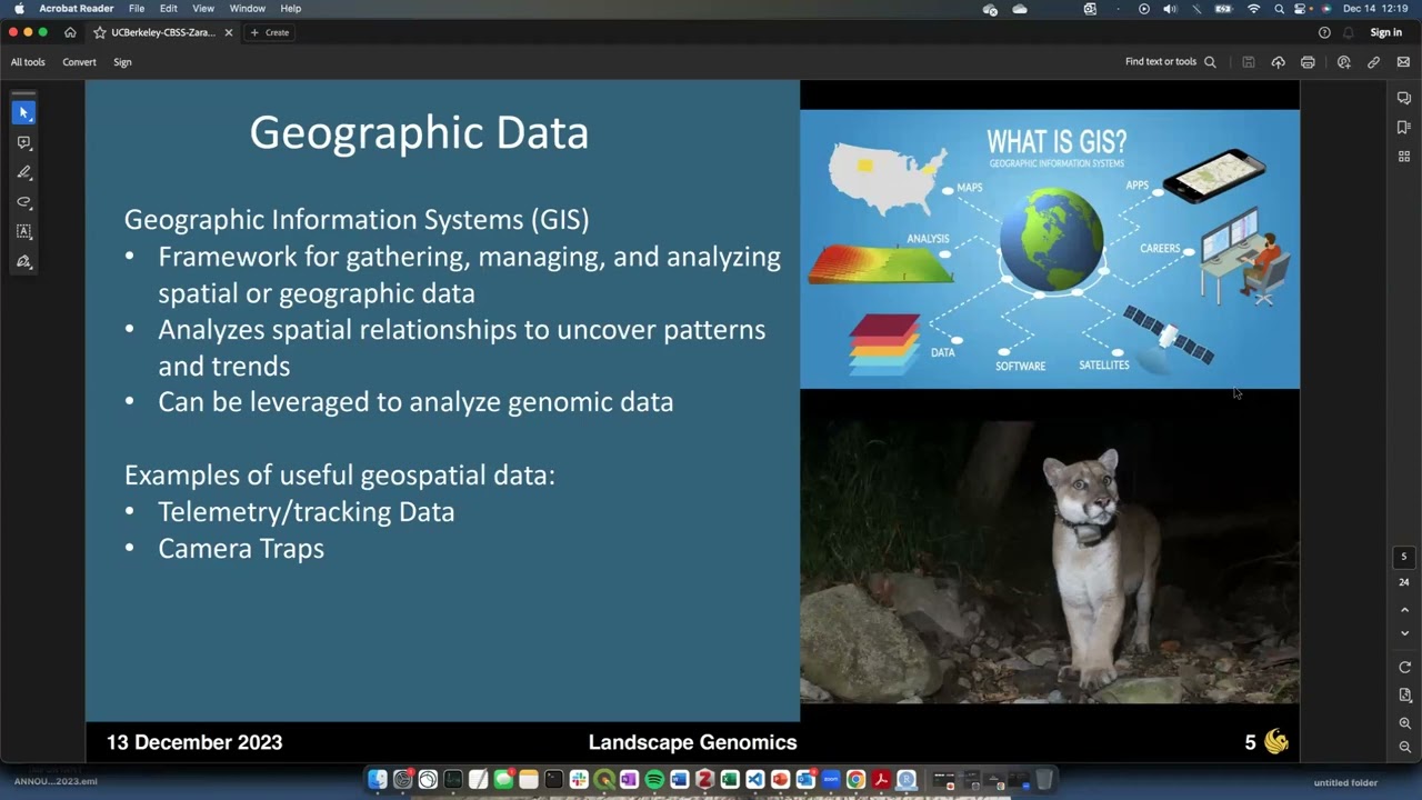 Estimating and visualizing population genetic structure for landscape genomics