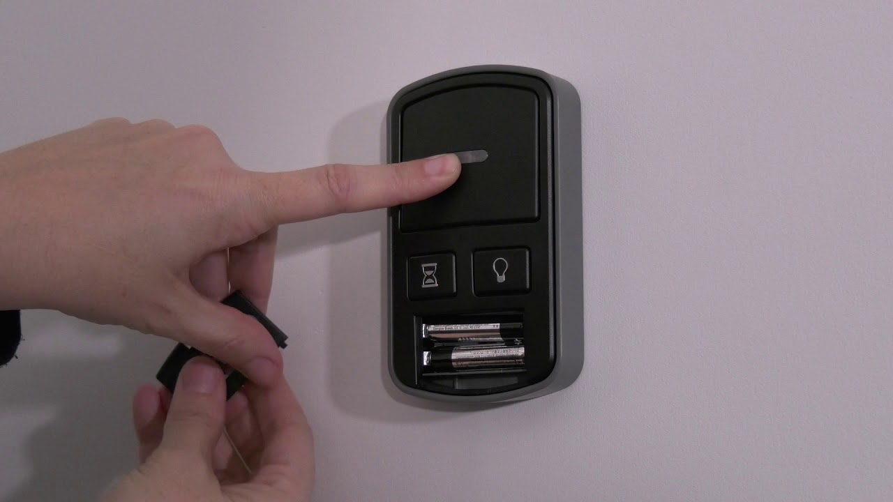 Genie Retail/DIY Wireless Wall Console Installation & Programming