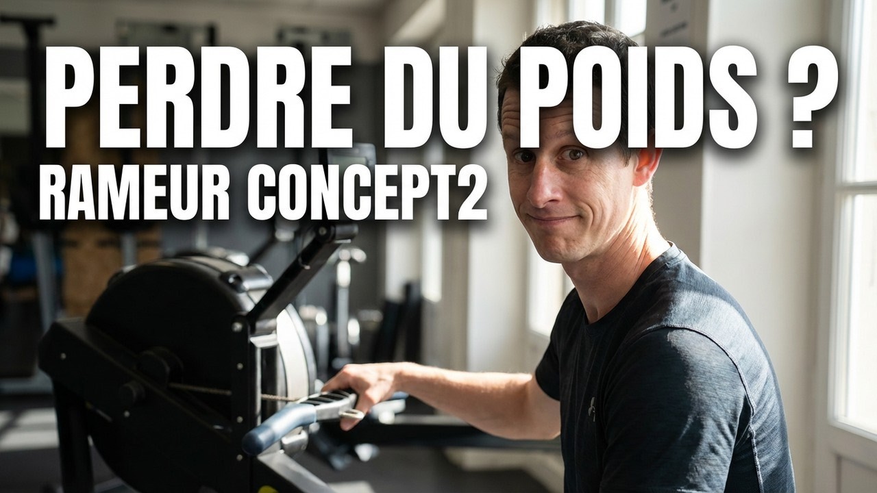 Comment perdre du poids avec un rameur - CONCEPT 2