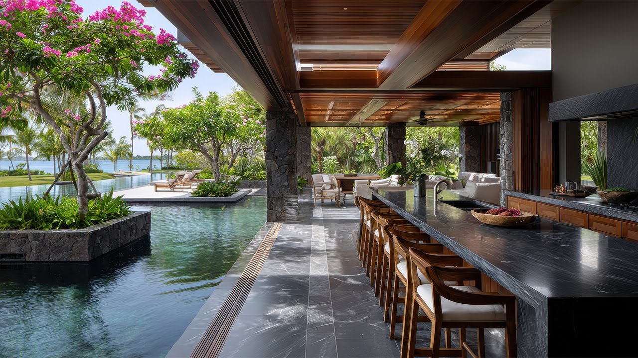 Havenly Kitchen Design with Seamless Outdoor Connection Inspired by Top Designer & Product