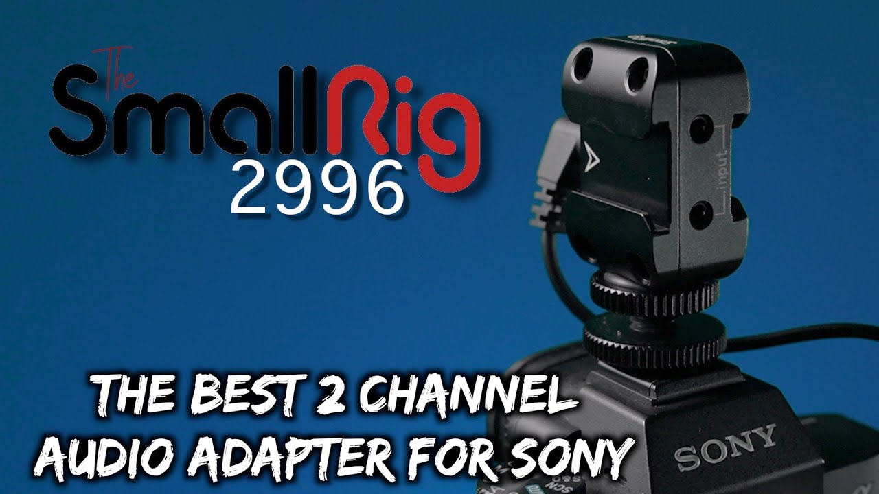 Best 2 Channel Audio Adapter | SmallRig 2996