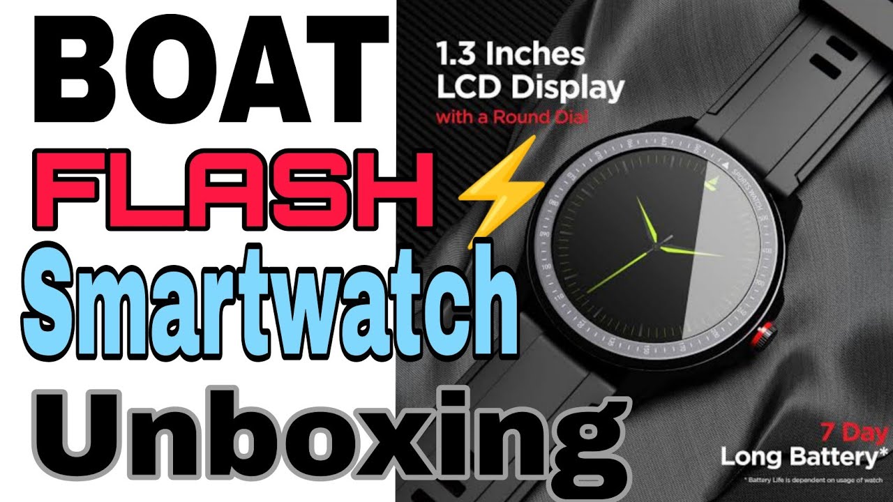 Boat Flash smartwatch Unboxing| How to pair boat Flash smartwatch with mobile| Boat smartwatch