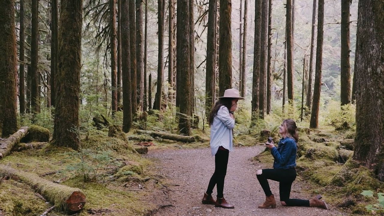 SURPRISE LESBIAN PROPOSAL 2020