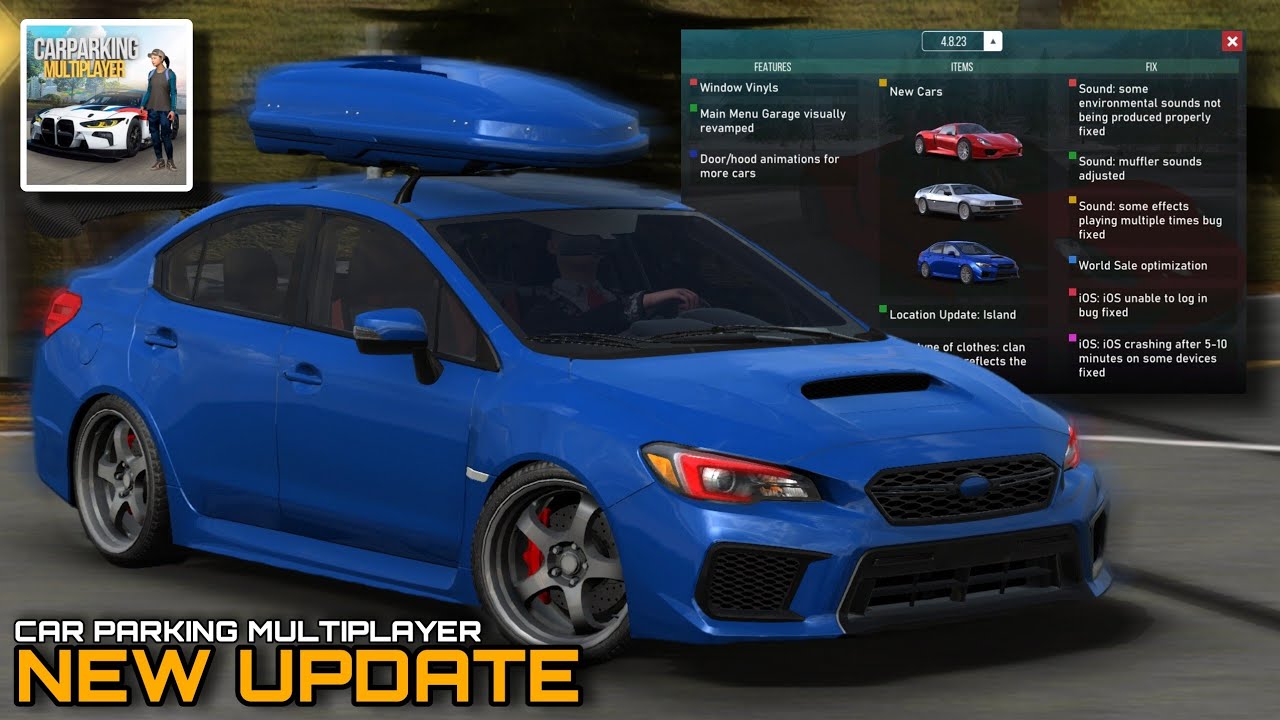 CAR PARKING MULTIPLAYER NEW UPDATE 2024: New Cars, Garage Revamp & MORE! DOWNLOAD NOW!