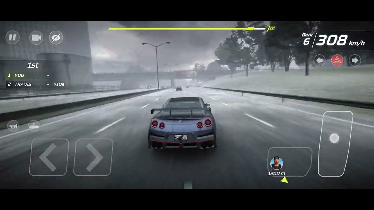 HIGHWAY RACER PRO. I GOT THE GTR AND FINISHED USA MAP 🗺️ 😁😁😁 AMAZING HANDLING CAR 
