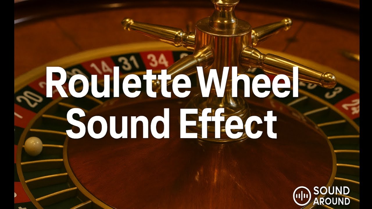 🎰 Roulette Wheel Sound Effect &ndash; Realistic Casino Spin Audio