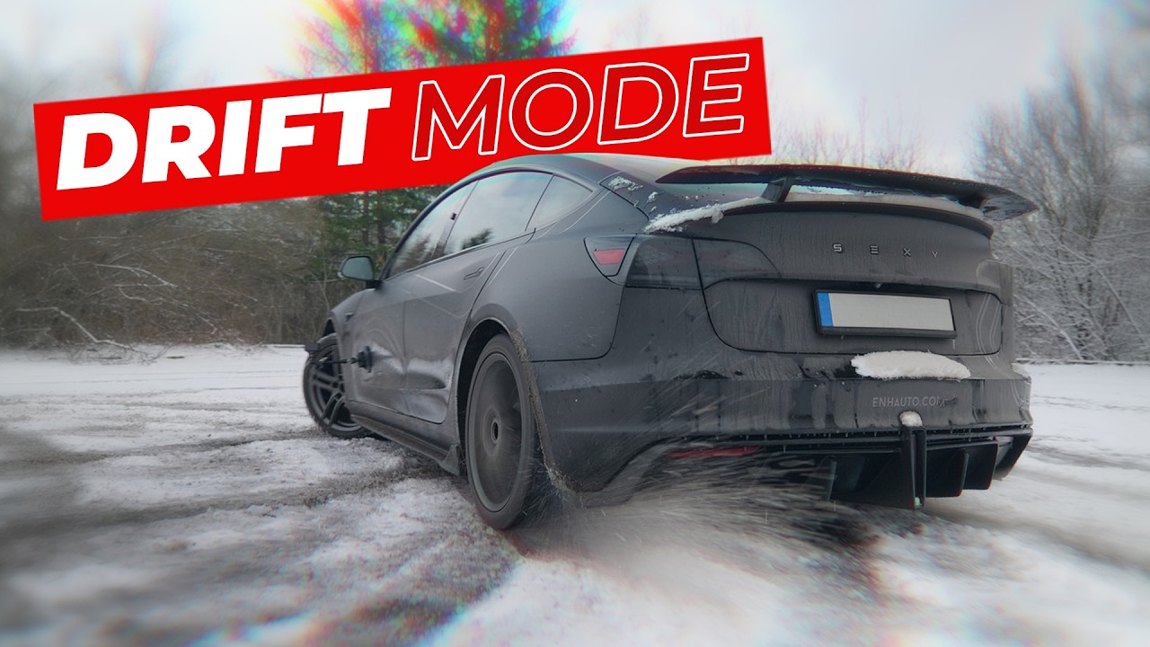 Unlock Drift Mode on Your Non-Performance Tesla (LR/SR)!
