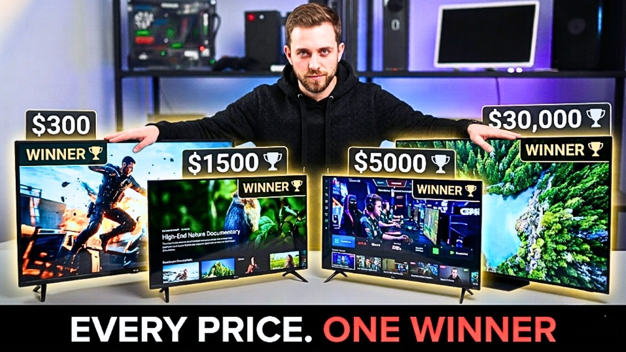 The BEST TV at EVERY Price &mdash; $300 to $30,000 RANKED