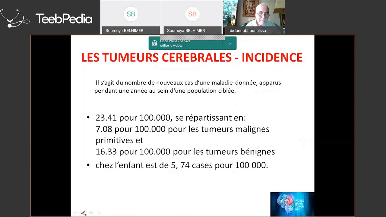 Tumeurs Cérébrales - Professeur Abdennebi