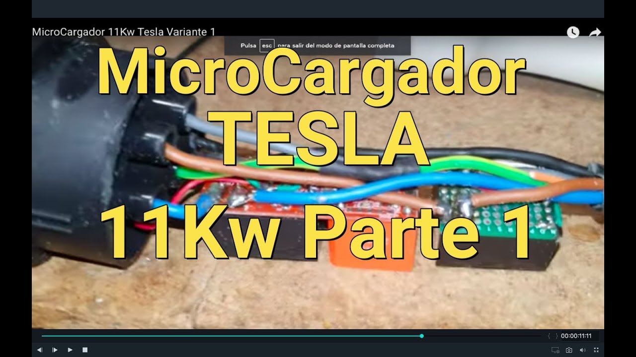 MicroCargador 11Kw Tesla Variante 1
